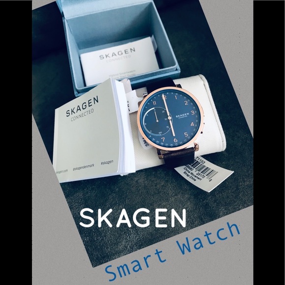 Skagen Other - 🚙Skagen Smartwatch Hagen Hybrid Leather Watch NWT